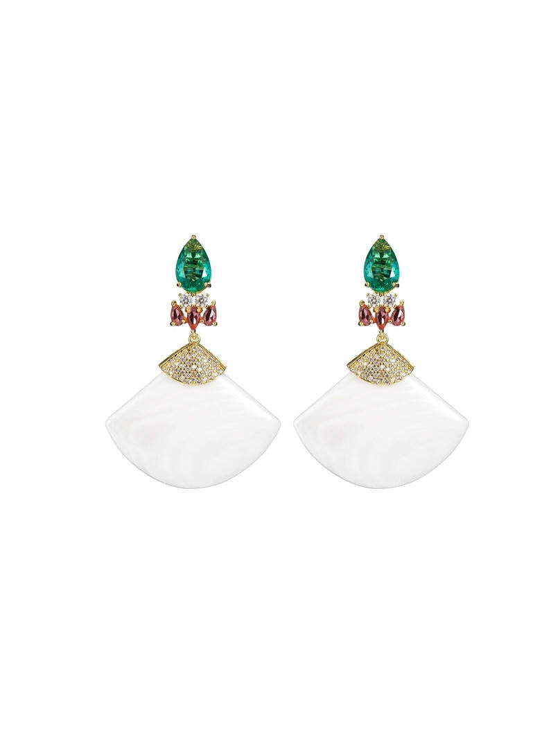 Shell Drop Earrings