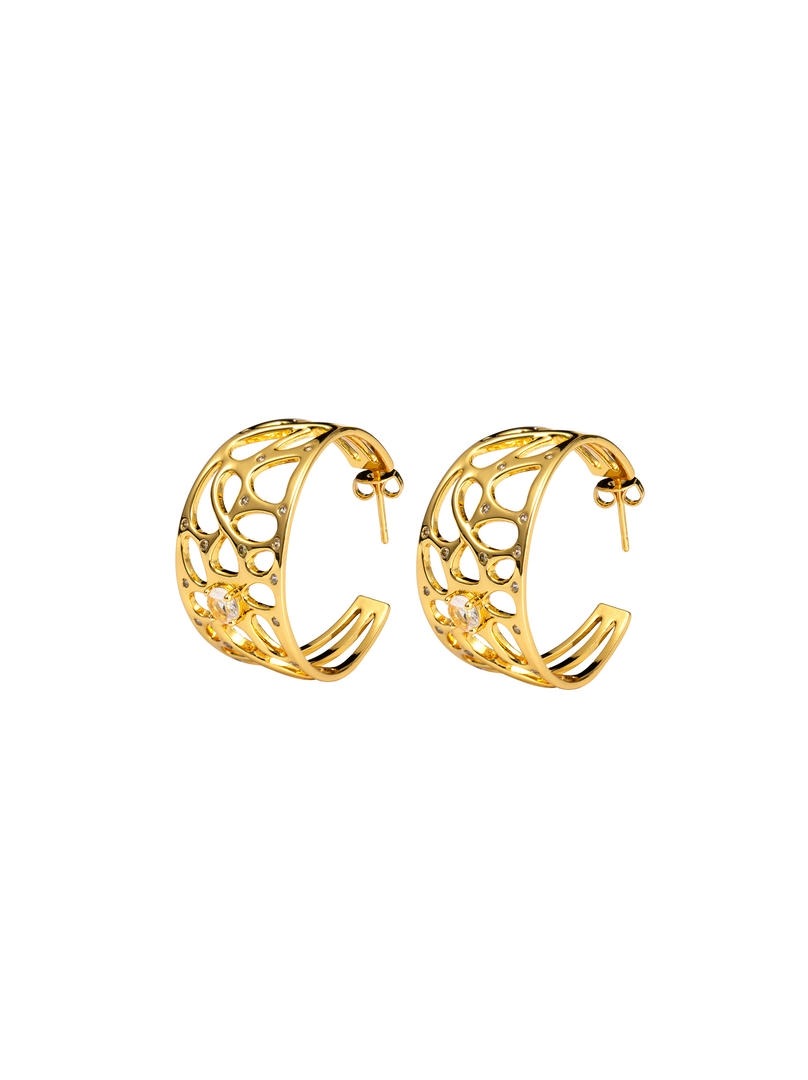 Sculpted Hoop Earrings
