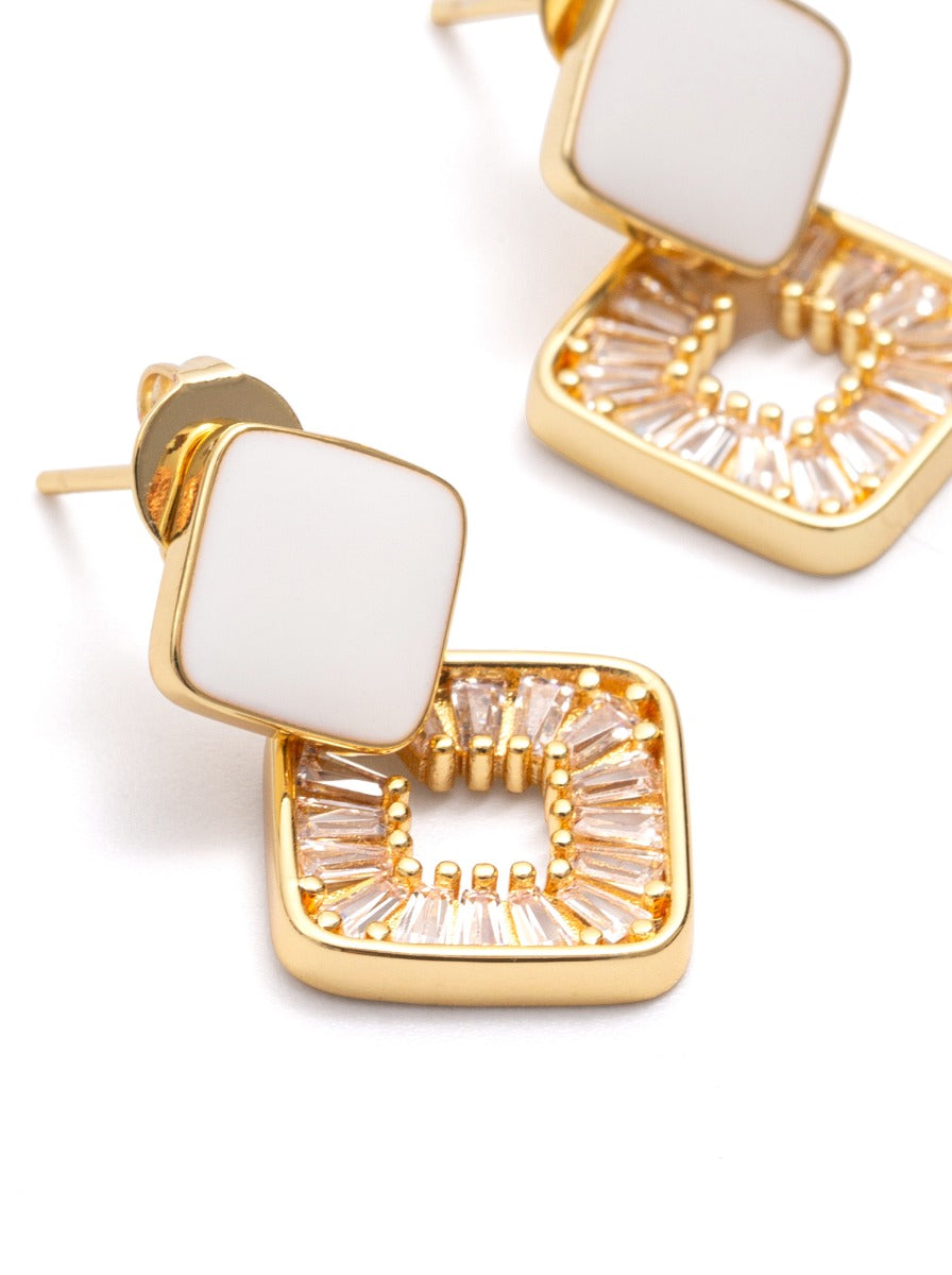 Double Rhombus Earring