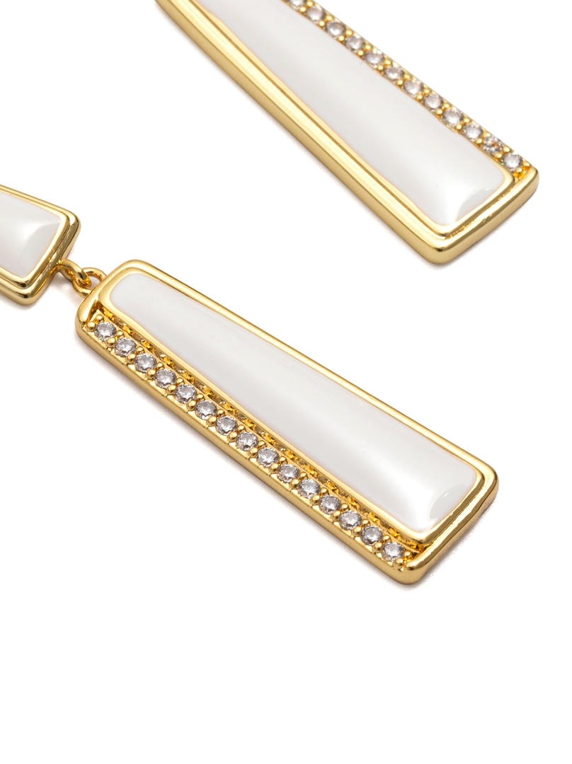 Geometric Drop Earrings