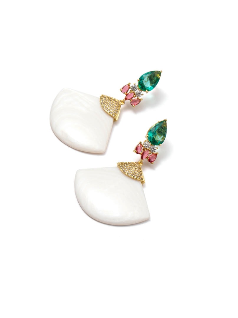 Shell Drop Earrings