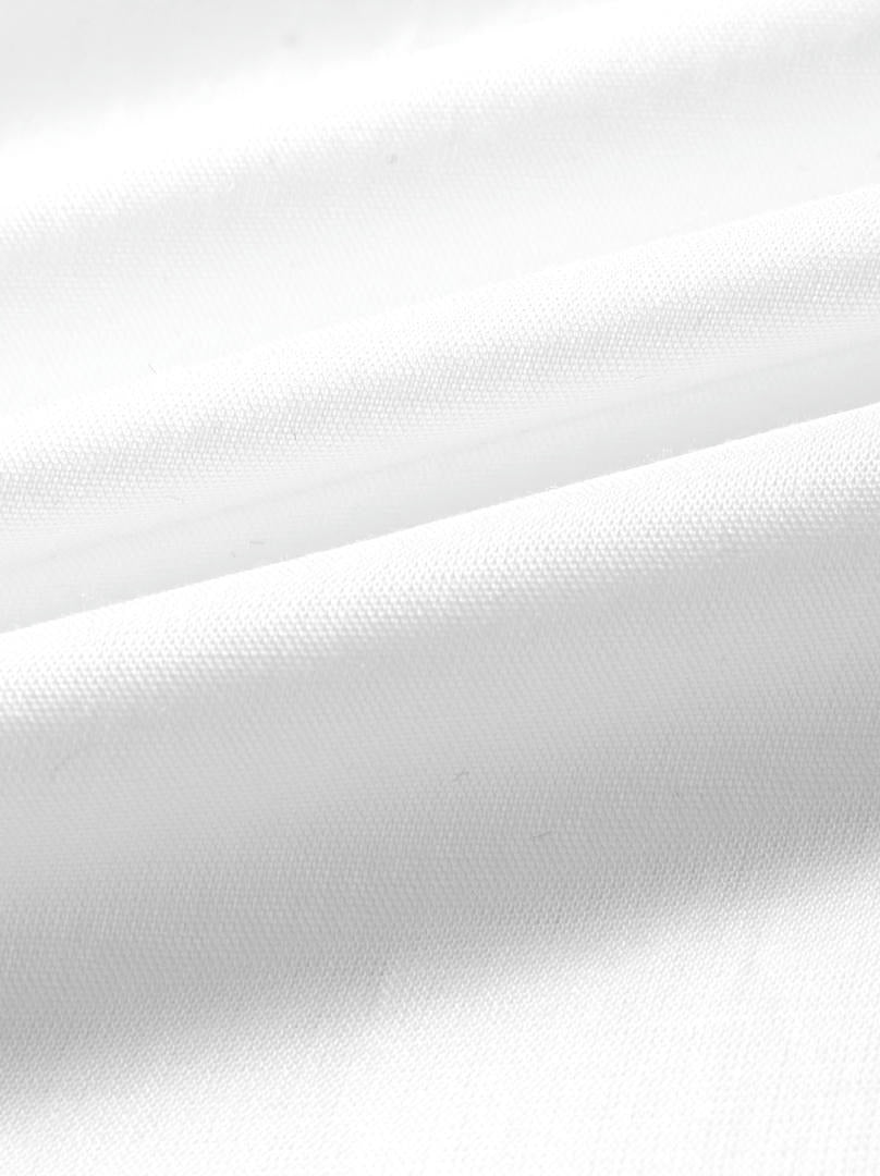 Off white Blouse With Black Neck