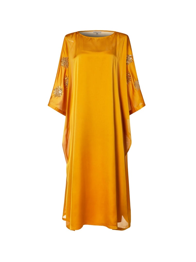 Wavy sleeves kaftan