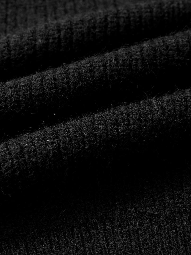 Black Crew Knit