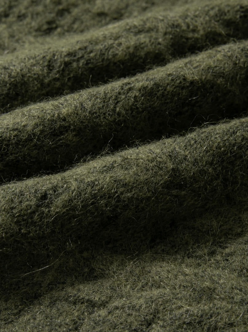 Dark Olive Knit Pullover