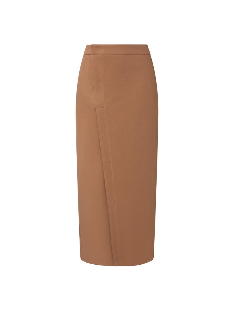 Taupe Jersey Skirt