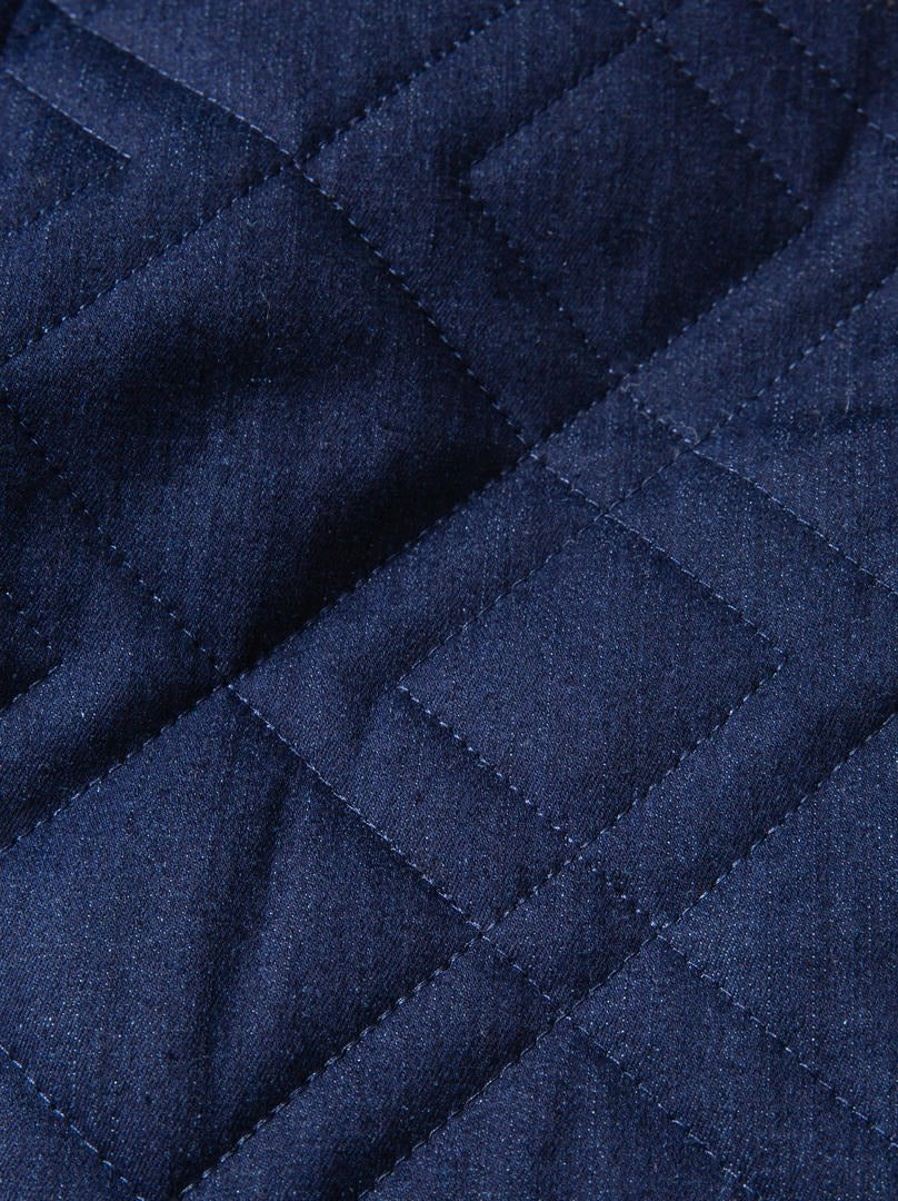 Dark Blue Denim Vest