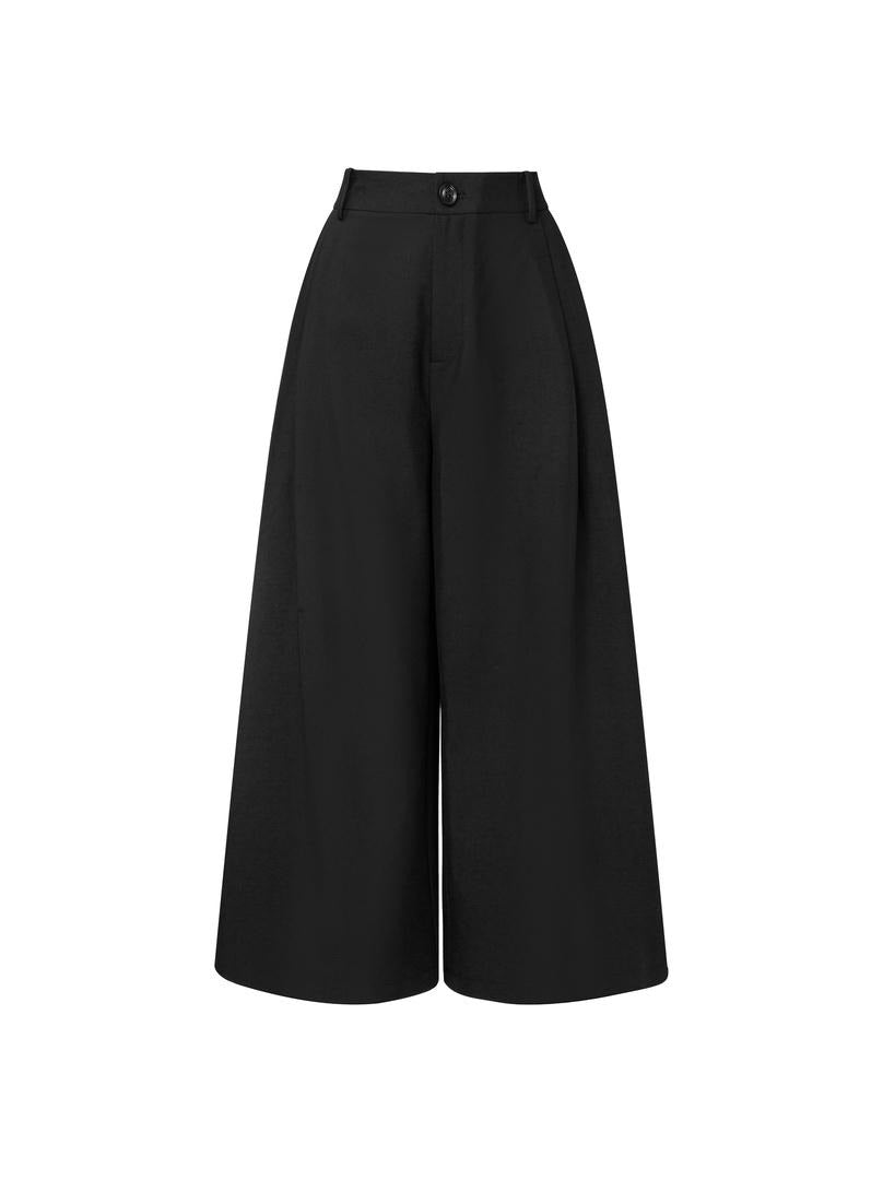 Black Culotte Pants