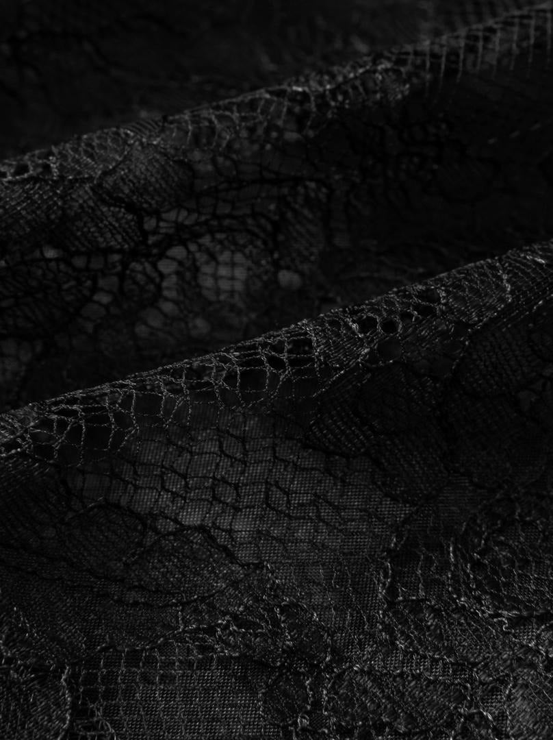 Black Lace Skirt