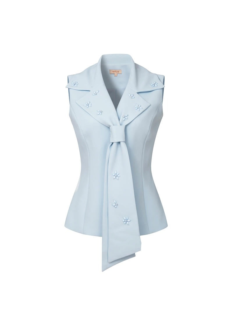 Lapel Tie Top
