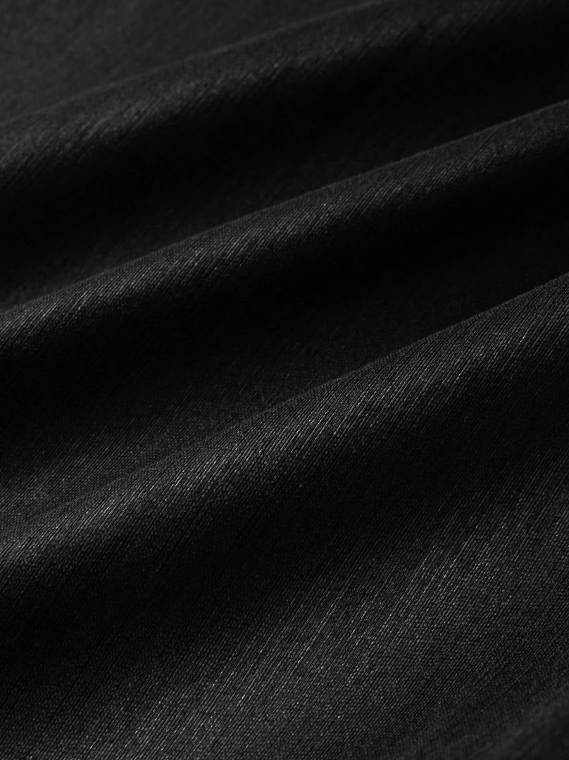 Black Taffeta Dress