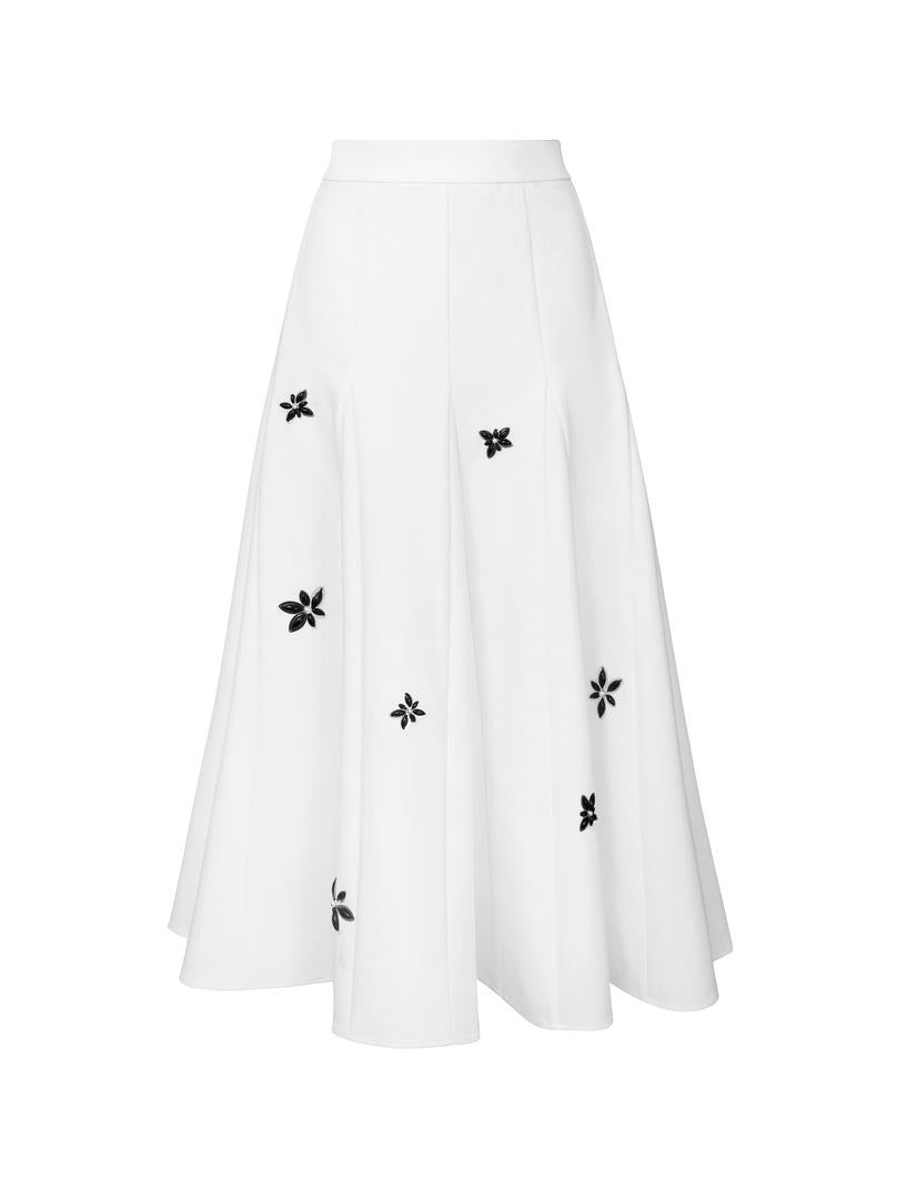 Beaded Midi Skirt