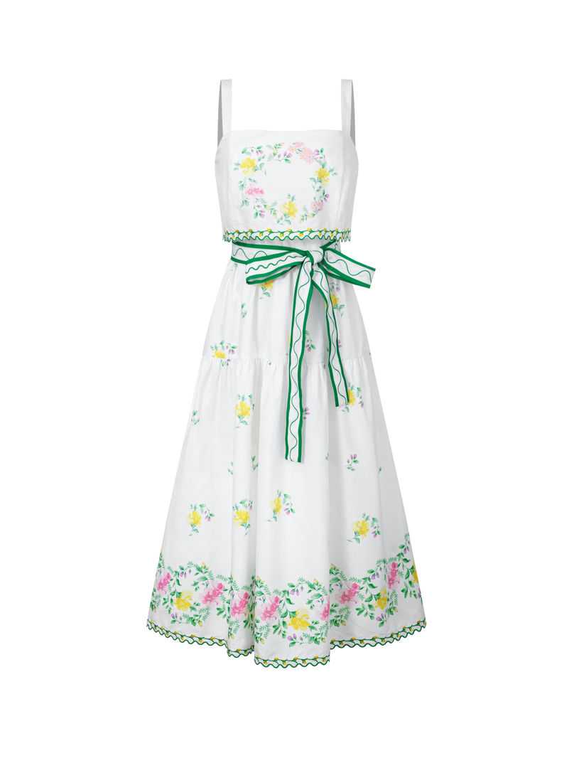 Floral printed dress