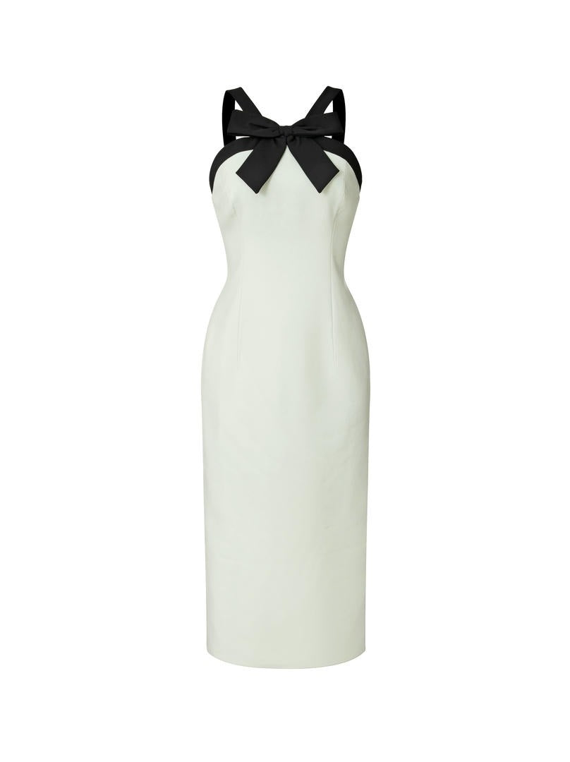 Bow Collar Dress