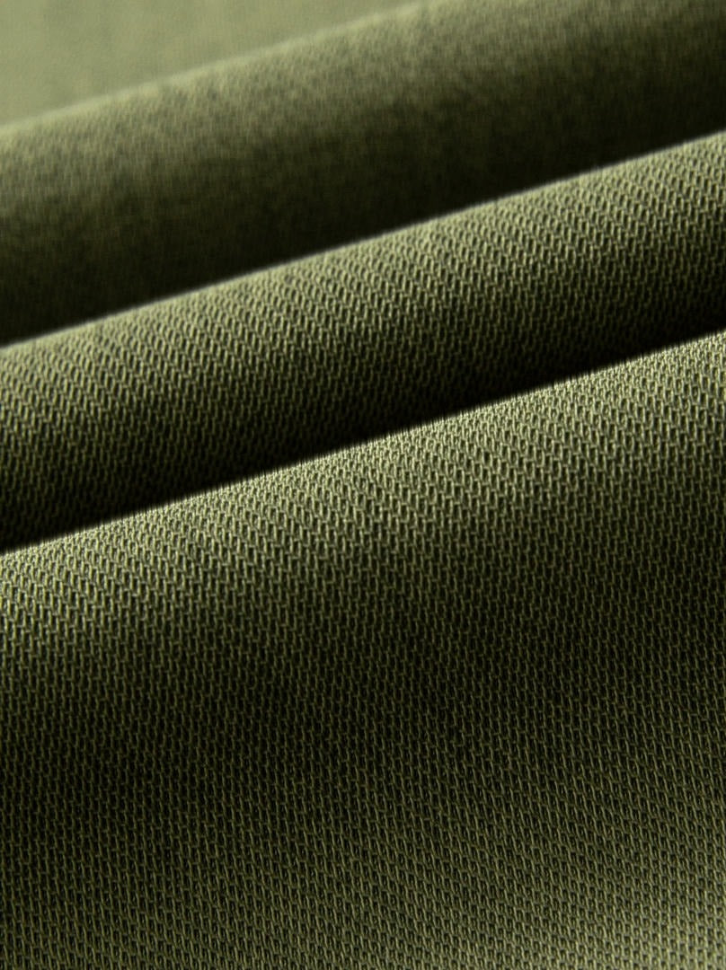 Olive Crepe Skirt