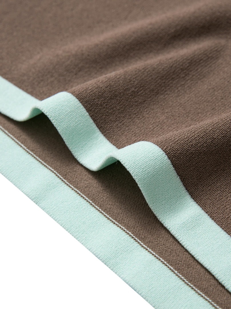 Taupe Knit Skirt