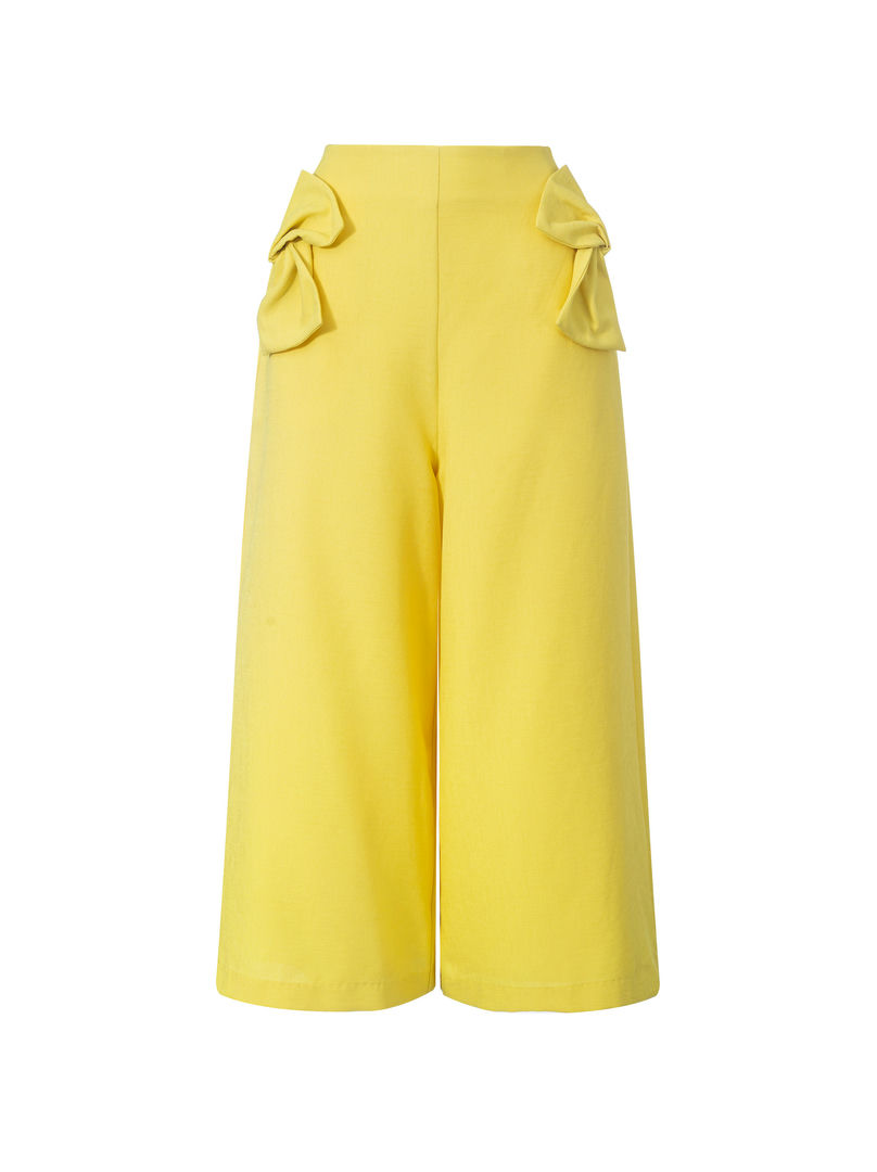 Bow Detail Culotte pants