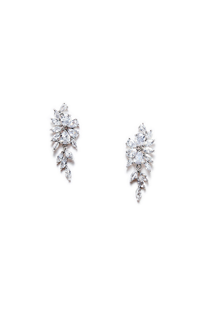 Silver tone earrings