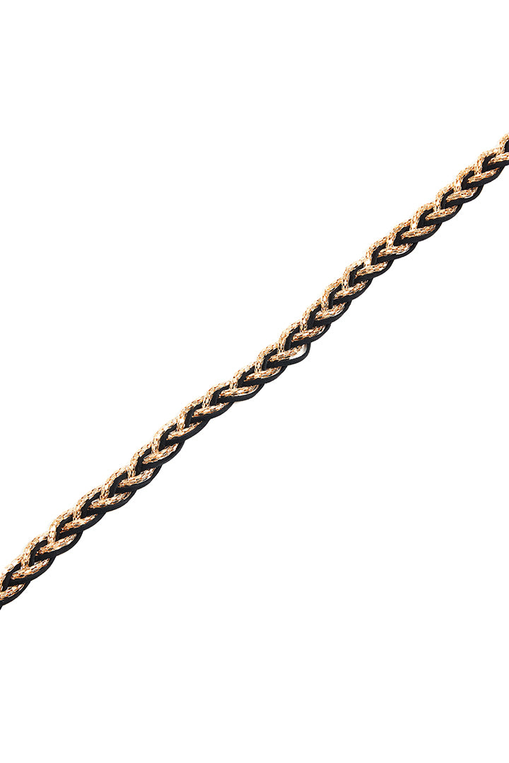 Gold and black belt