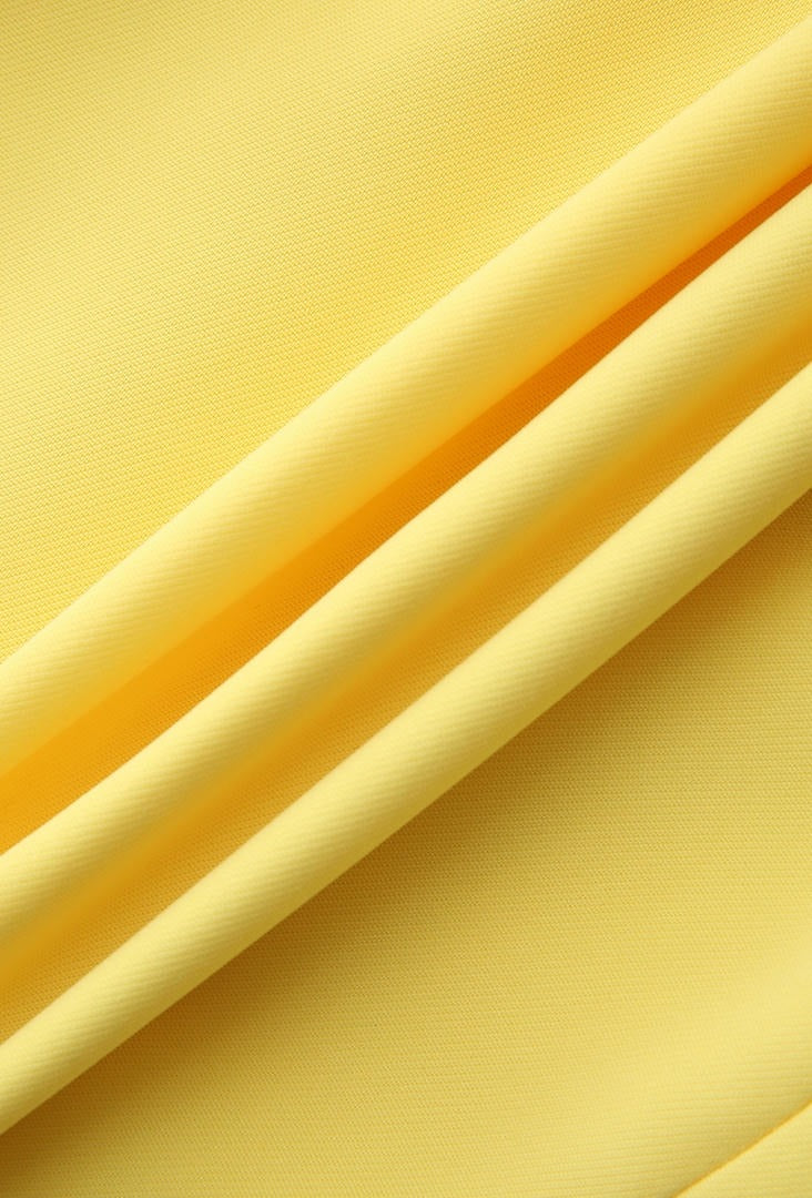 Kids Yellow Crepe Top