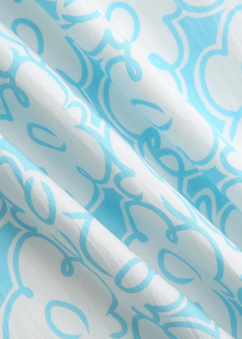 Kids Poplin Print Dress