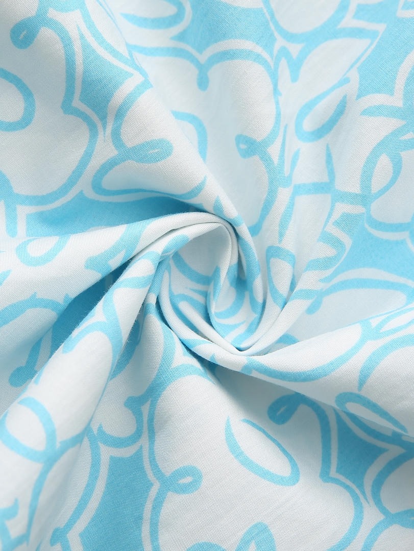 Kids Poplin Print Skirt