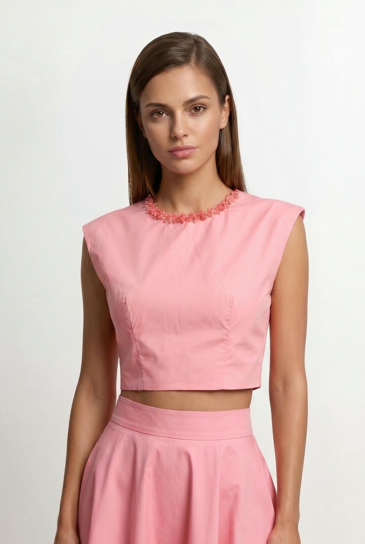 Pink Cotton Top