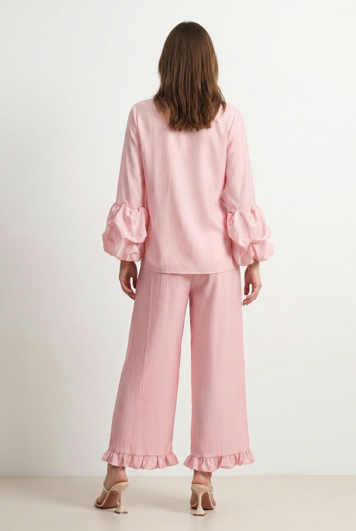 Pink Tencel Blouse