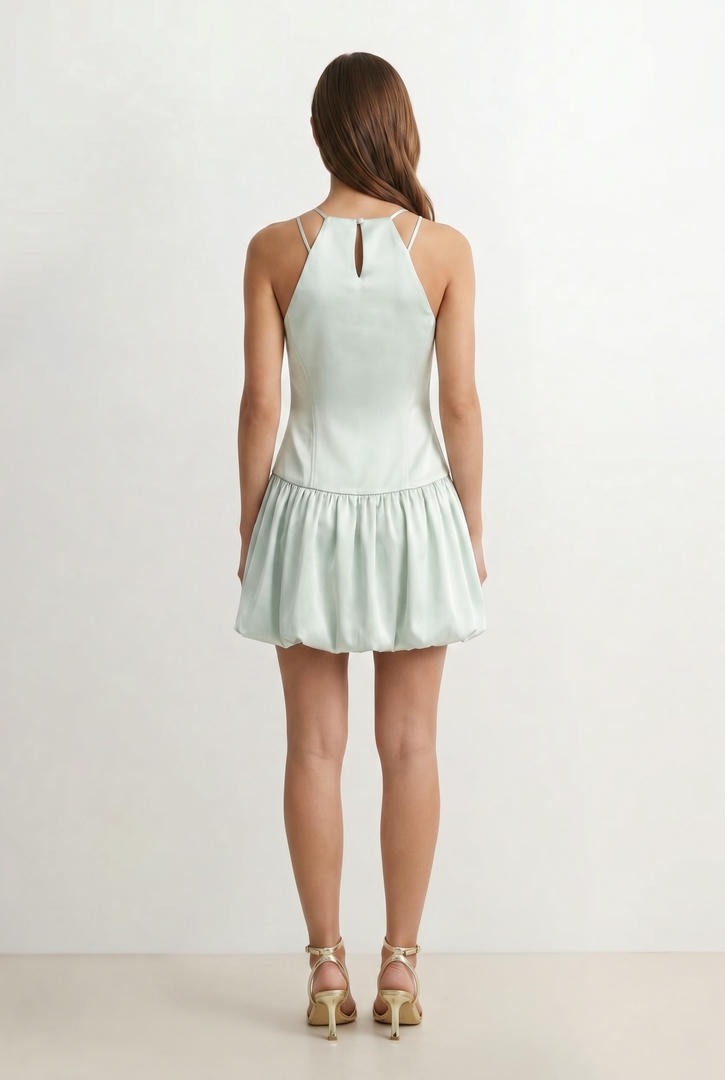Mint GreenTaffeta Dress