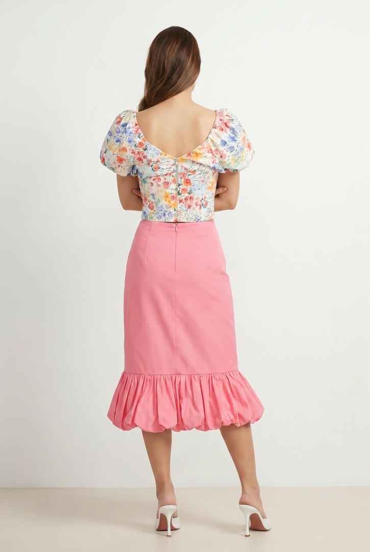 Floral Cotton Top