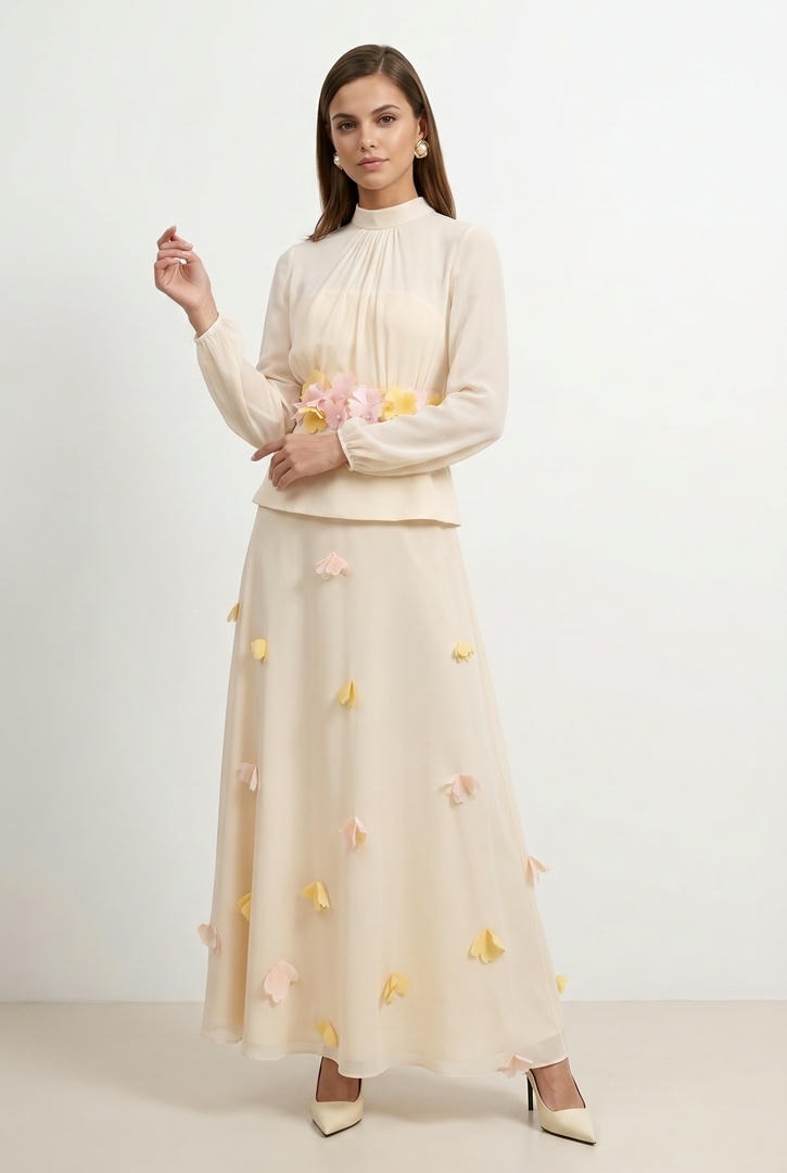 Butter Cream Dress