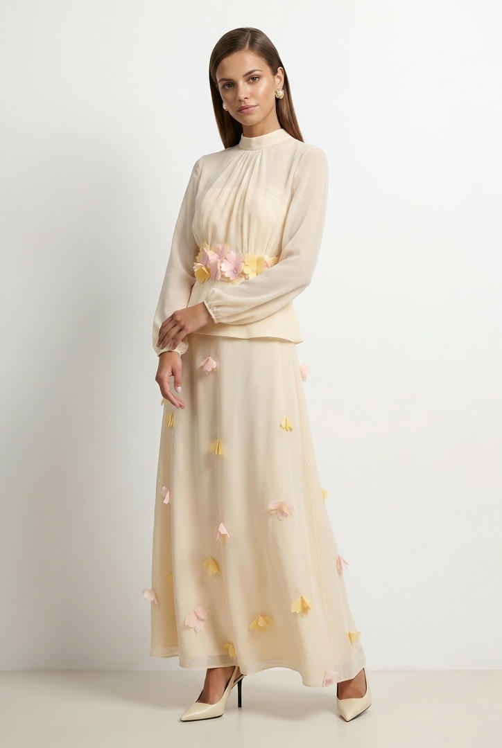 Butter Cream Dress