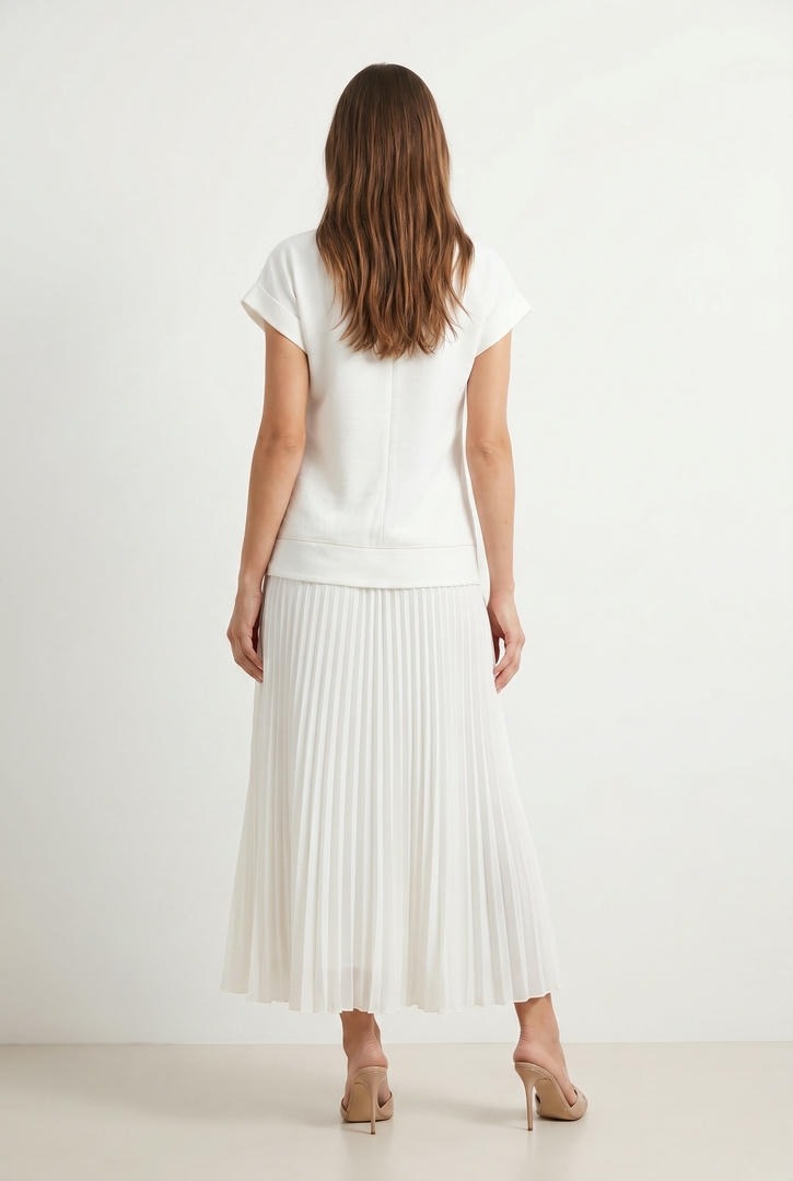 Ivory Linen Dress