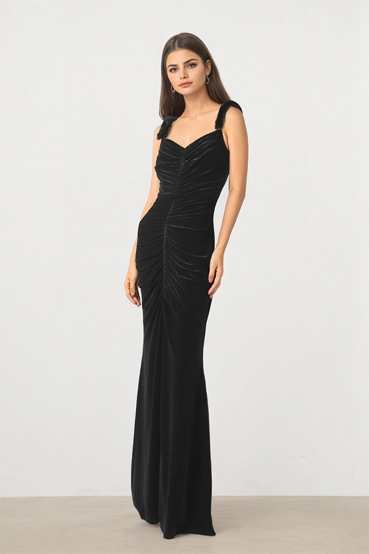 Black Velvet Dress