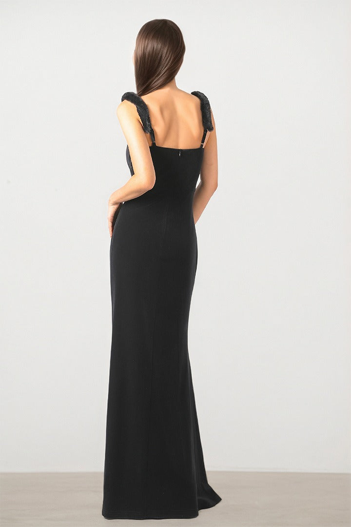 Black Velvet Dress