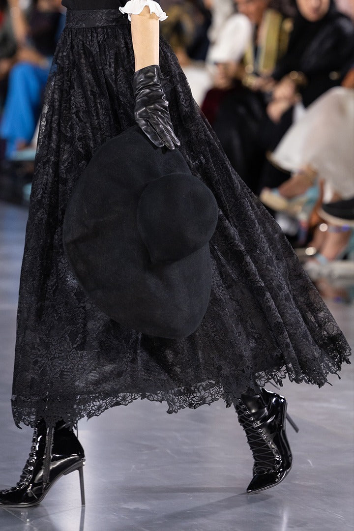 Black Lace Skirt