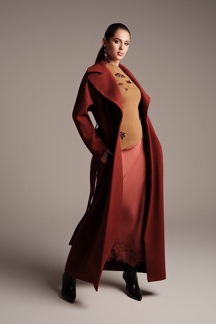 Wool Blend Coat