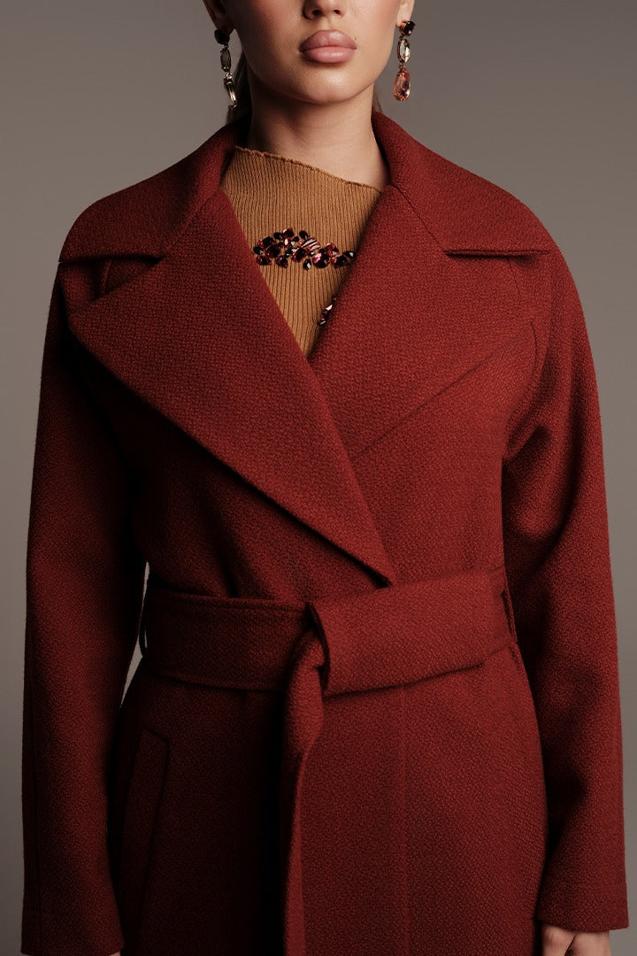 Wool Blend Coat
