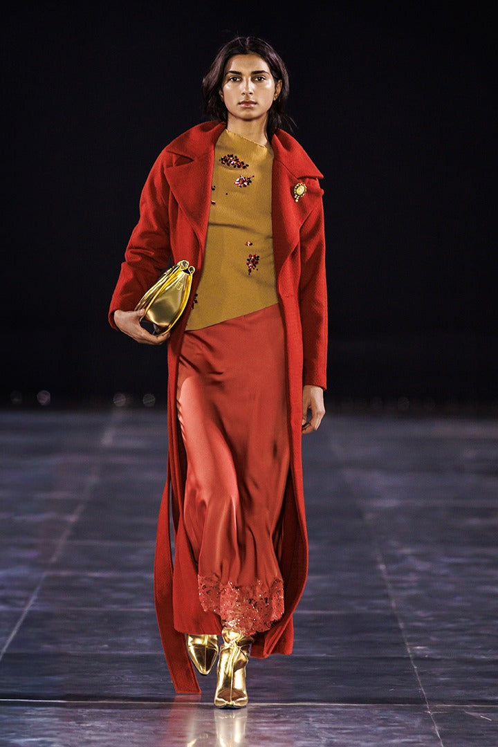 Wool Blend Coat