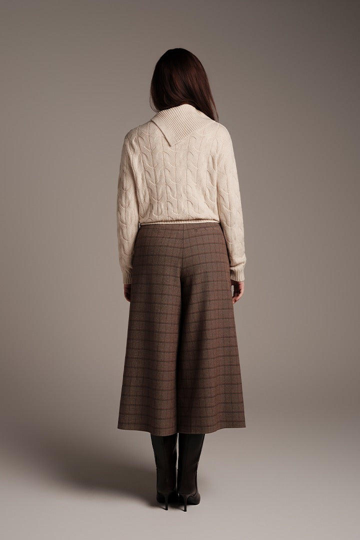 Beige Knit Pullover