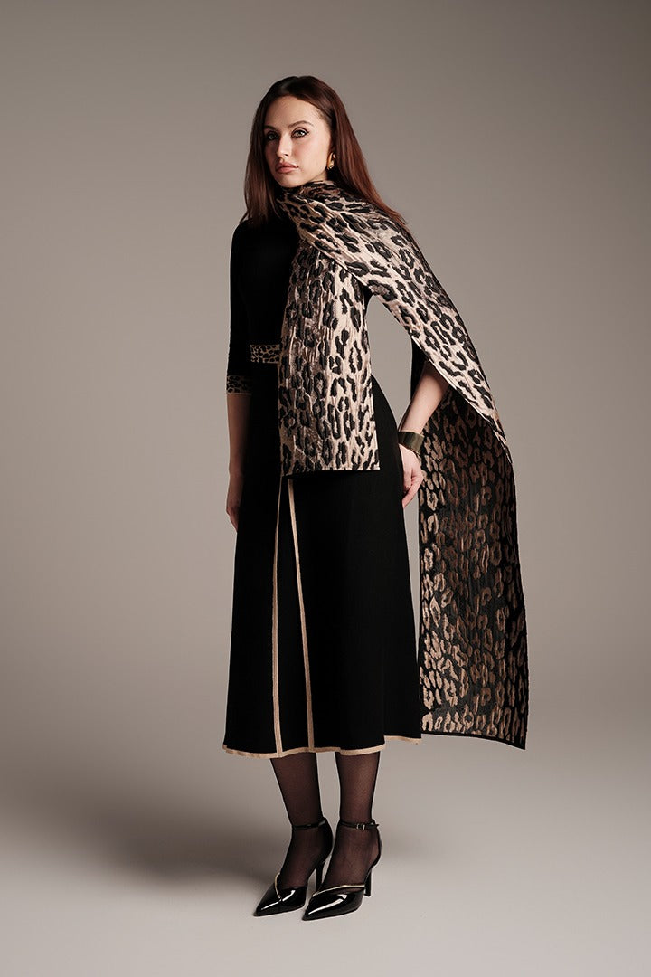 Belted Knit Maxi Dress