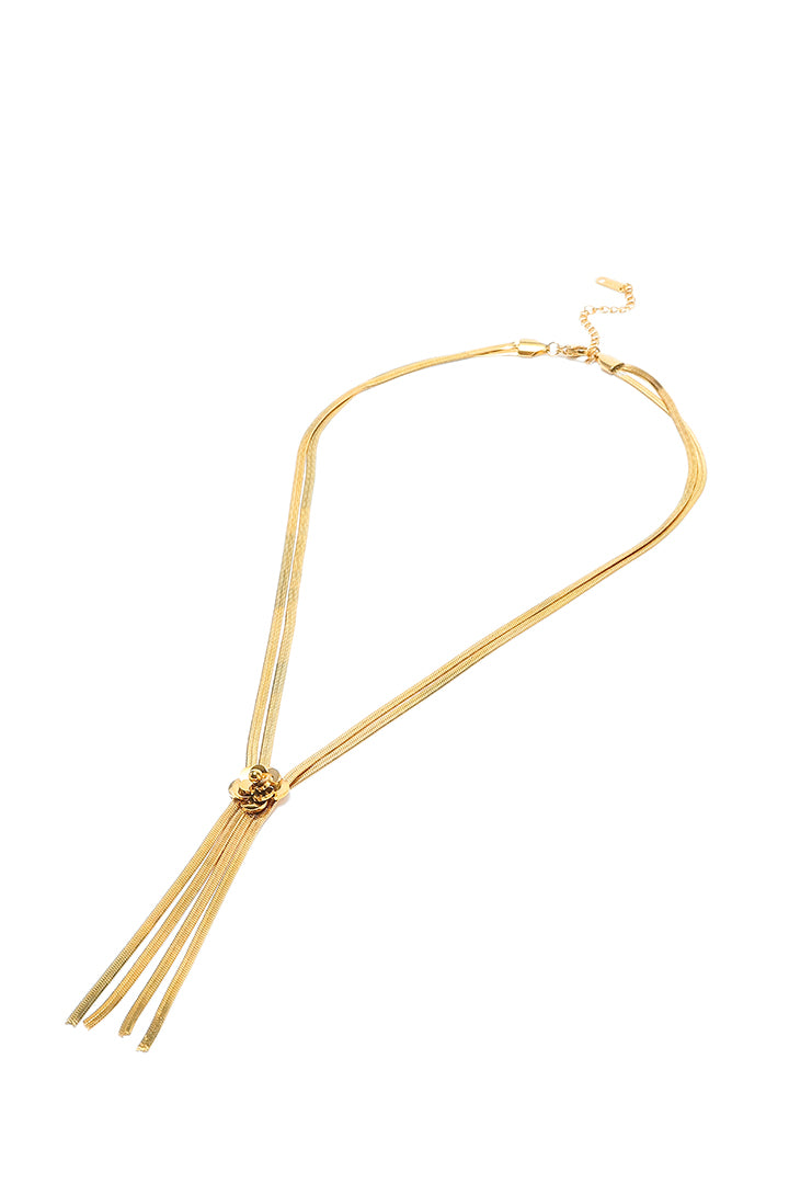 Metal flower Necklace