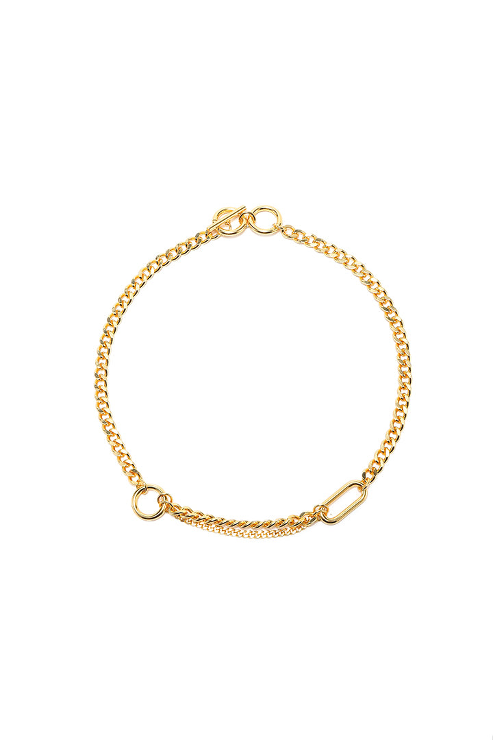 Chains collar necklace