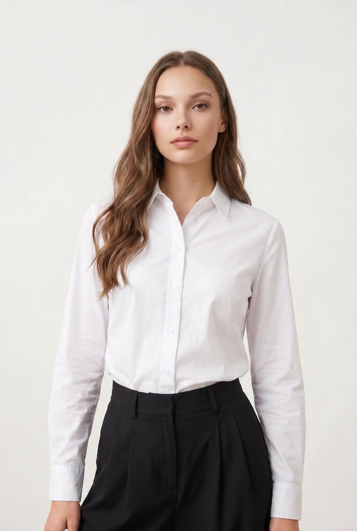 White Cotton Shirt