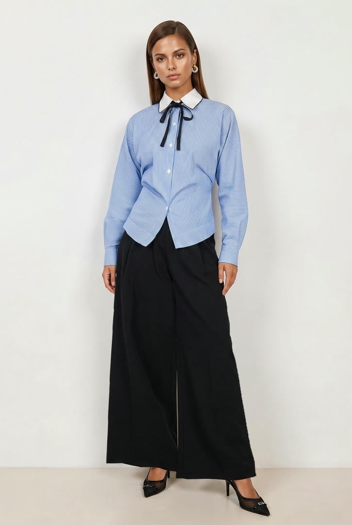 Black Crepe Pants