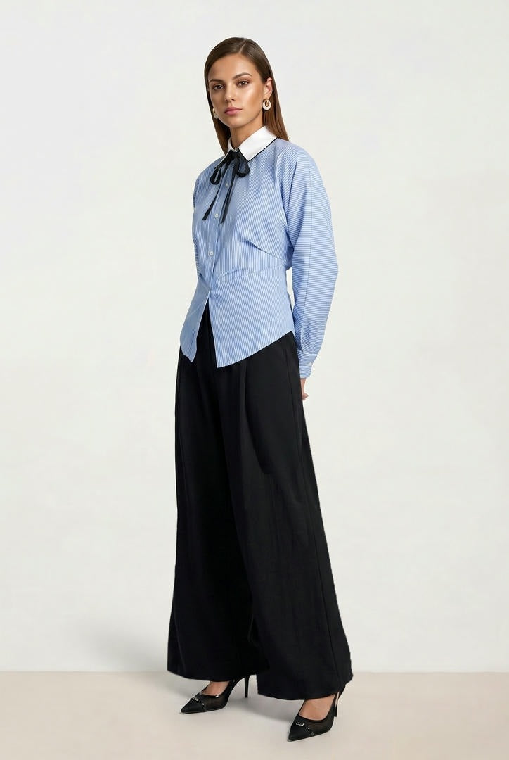 Striped Rayon Shirt