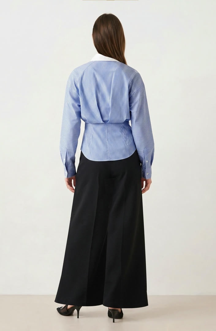 Black Crepe Pants