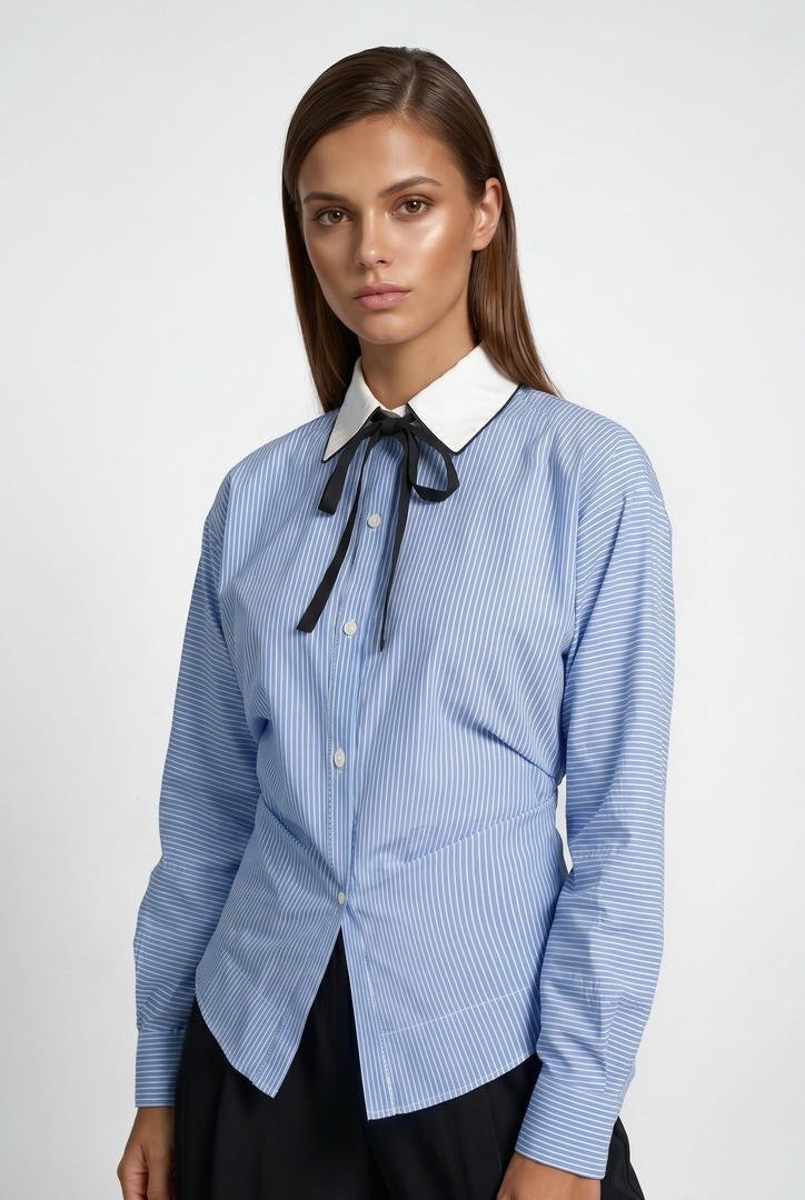 Striped Rayon Shirt